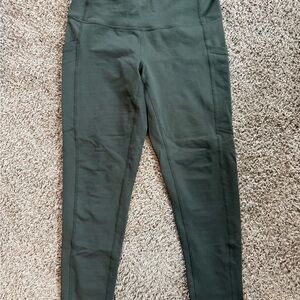 Zella Dark Gray High-Waisted Leggings Tapered Fit